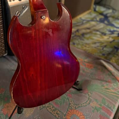 1 of 272 Gibson SG I 1972 - 1974 - Walnut SG 100 RARE TRANSITIONAL MODEL image 8