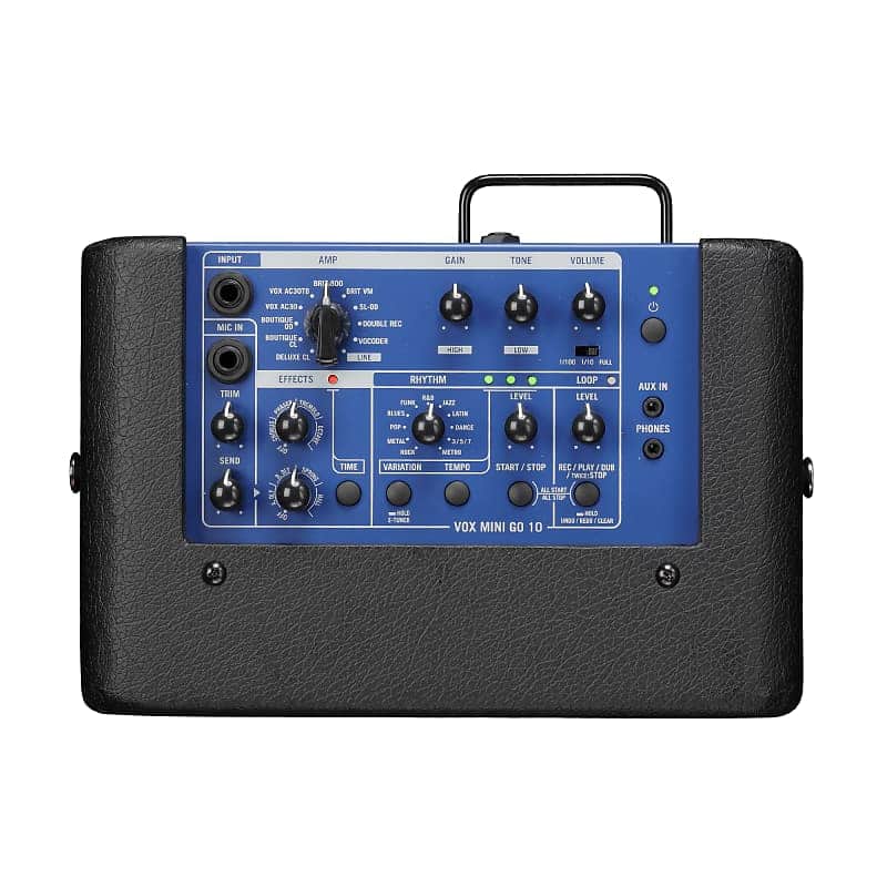 Vox Mini GO 10 10-Watt 1x6.5" Compact Digital Modeling Guitar Combo image 9