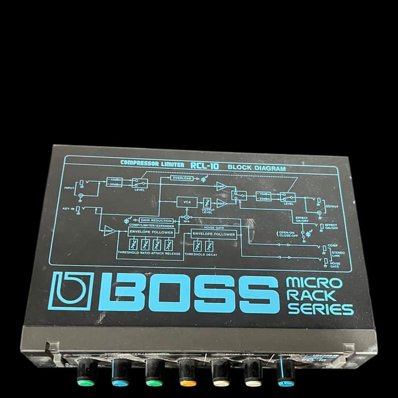 Boss RCL-10 Micro Rack Series Compressor Limiter | Reverb