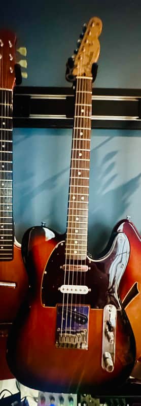 Fender Deluxe Power Telecaster with Power Bridge & Rosewood Fretboard 2000 - 2001 - 3-Color Sunburst image 1