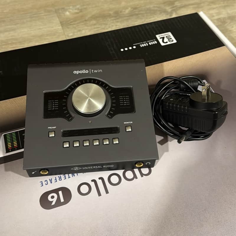 Universal Audio Apollo Twin DUO MKII Thunderbolt Audio Interface 2019 - Present - Dark Grey image 1