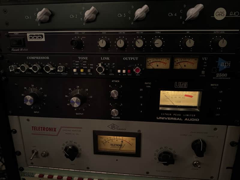 Rare Vintage Urei Universal Audio 1176LN Rev. F Limiting Amplifier 1970s - Black Panel image 1