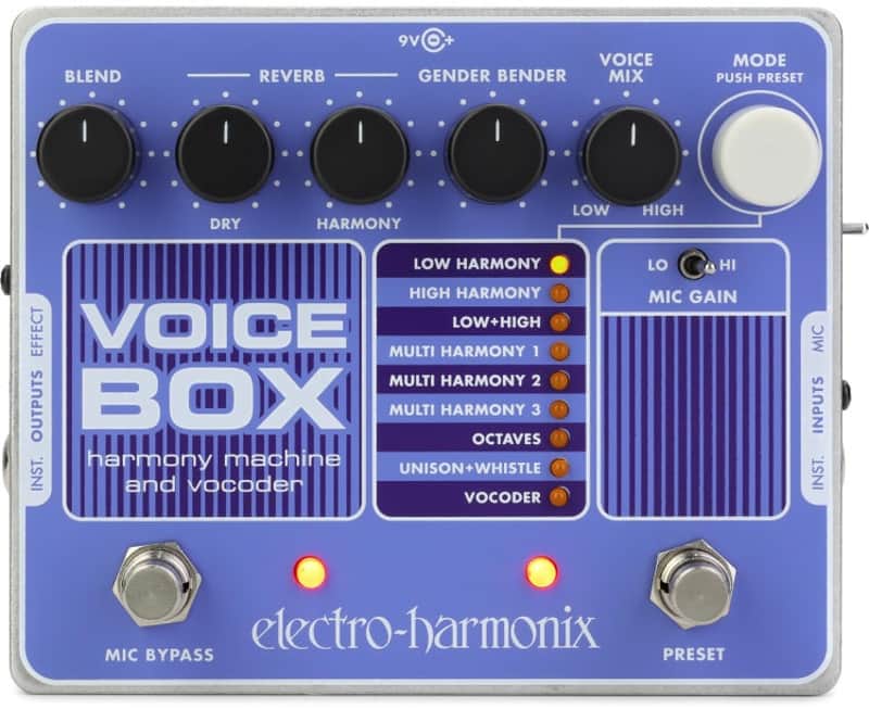 Electro-Harmonix Voice Box Vocal Harmony Machine/Vocoder (VoiceBoxd1) image 1