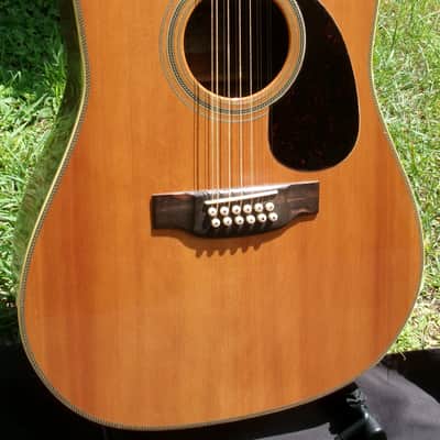 1976 Hand Made K Yairi YW400 12 strings guitar+ Hard Case image 8