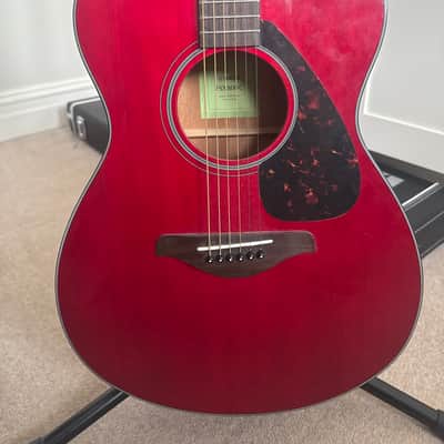 Yamaha FSX800C Acoustic-Electric Guitar 2010s - Ruby Red image 1