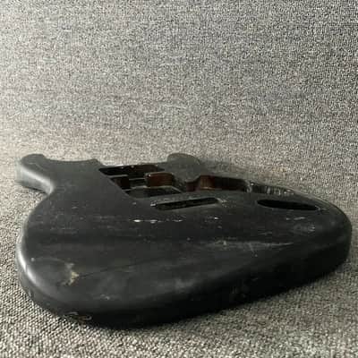 Black Basswood DIY Project Guitar Strat Style Body image 6