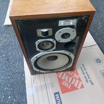Pioneer HPM-100 200-Watt 4-Way Loudspeaker Pair 1976 - 1979 - Natural Wood image 1