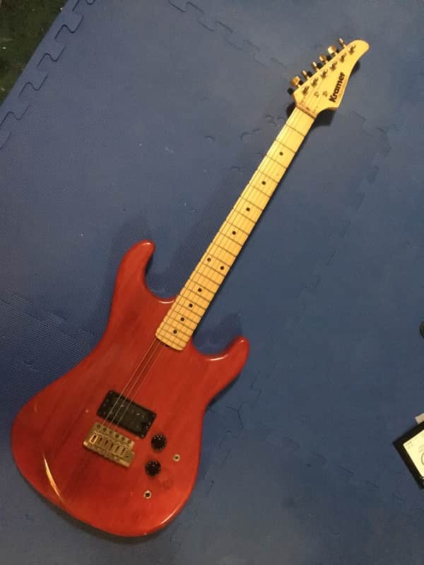 Kramer Pacer Special 1982 Trans Red image 1