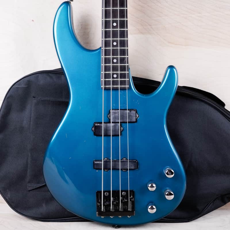 Ibanez TRB Bass 1991 Ice Blue Metallic Fujigen Factory MIJ Made in Japan w/ Bag image 1