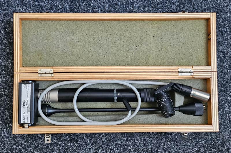 Vintage neumann / RFT gefell Mv830 with m70 capsule,p48 v adapter image 1