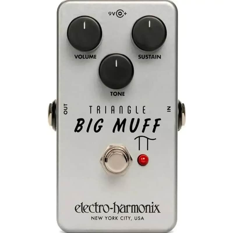 Immagine Electro-Harmonix Triangle Big Muff Reissued Fuzz Pedal - 1