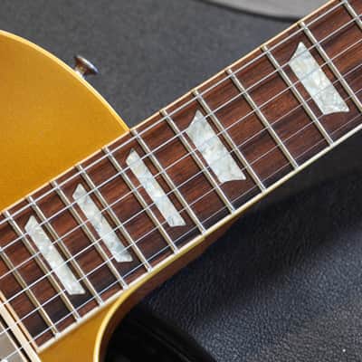 2000 Gibson Custom Shop R7 Les Paul Standard Tom Murphy Aged Electric Guitar Antique Gold + OHSC image 8
