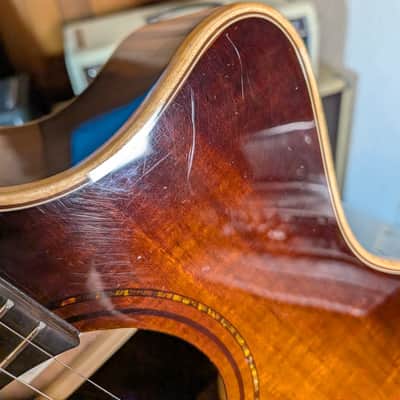 Alvarez AGA99CEARSHB Grand Auditorium Acoustic/Electric Guitar w/Case - Shadowburst (Used) image 6