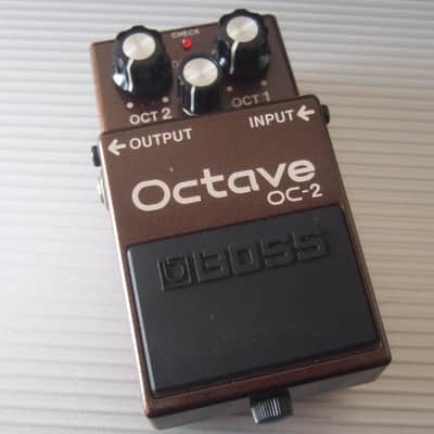 Boss OC-2 Octave (Silver Label) 1997 - 2005 - Brown image 1