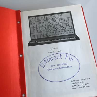 E-mu Modular System 1976 (Eµ Systems) Technical & Product Catalog ~ Excellent ~ 114 Pages ~ RARE image 2