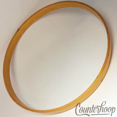 Leedy&Ludwig 14"1Ply Batter Natural Jasper Maple Wood Hoop/Rim Snare/Tom Drum50s image 2