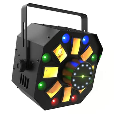 Chauvet DJ Swarm Wash FX ILS RGBAW+UV LED DMX Derby/Laser/Strobe Light+Carry Bag image 12