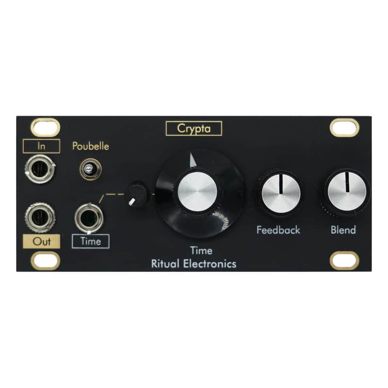 Ritual Electronics Crypta Eurorack Delay 1U Module image 1