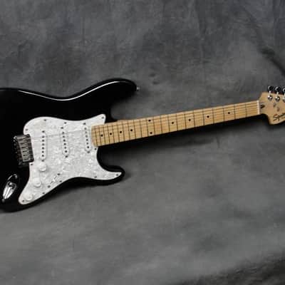 Fender Squier 20th Anniversary Stratocaster Strat, Black image 2