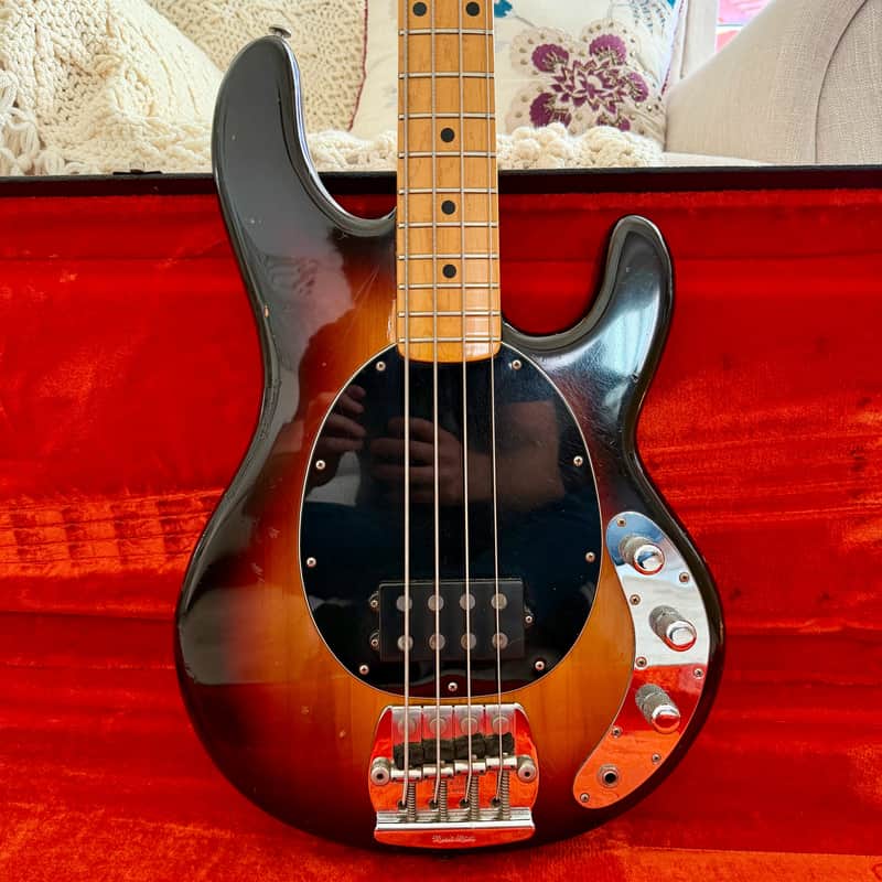 1979 Music Man StingRay Bass Sunburst w/OSHC image 1