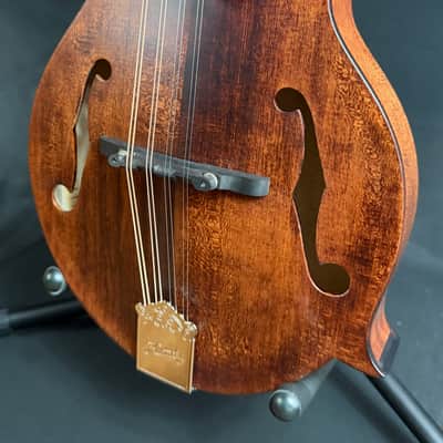 Kentucky KM-606 Standard F-Style Mandolin Walnut Stain w/ Soft Case (684) image 4