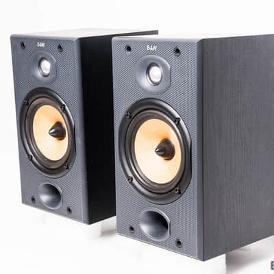 B&W DM601 S2 Speakers (pair) Black image 4