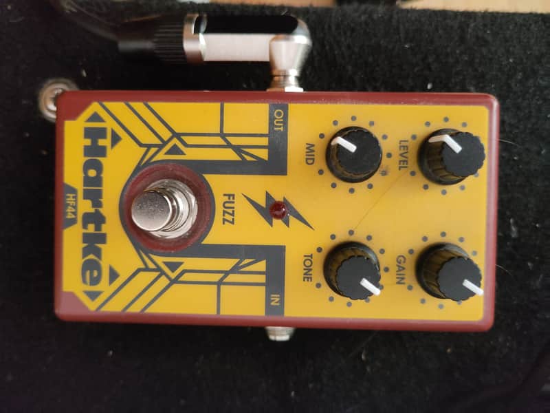 Hartke HF44 Bass Fuzz 2010s - Orange/Red image 1