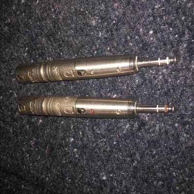 Switchcraft Neutrik Pair of Male 1/4" TRS to Female XLR - Includes Neutrik male to male XLR gender changers 2015 image 7