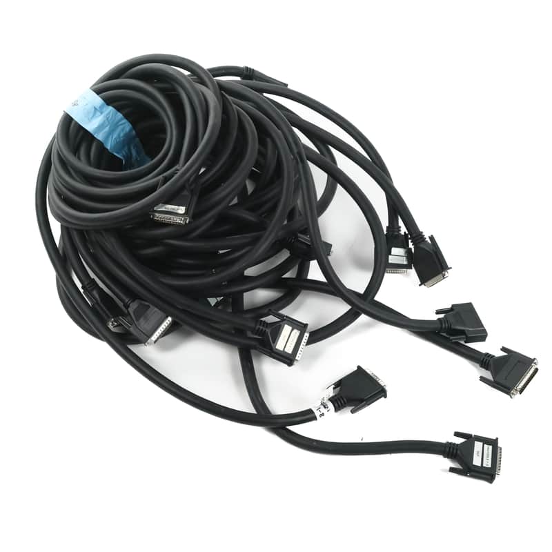 Lot of 8 DB25 to DB25 cable Owned by Branden Steineckert image 1