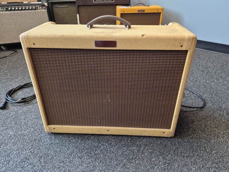 Fender Blue Deluxe Tube Combo Guitar Amplfiier - Made in USA! image 1
