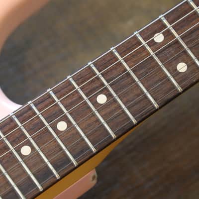 MINT! 2023 Nash S-63 Electric Guitar Shell Pink Relic + Fender Case image 9