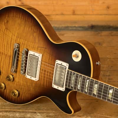 Gibson Custom 1959 Les Paul Standard Torrefied AAA Top | Kindred Burst - VOS image 5
