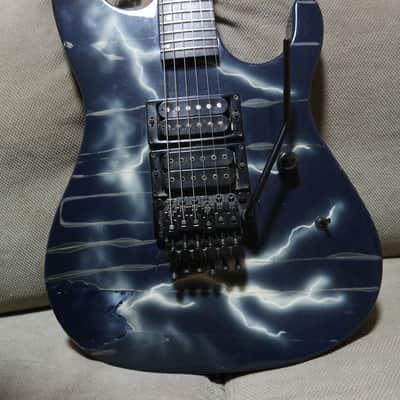Kramer NightSwan 1987 Lightning finish! image 2