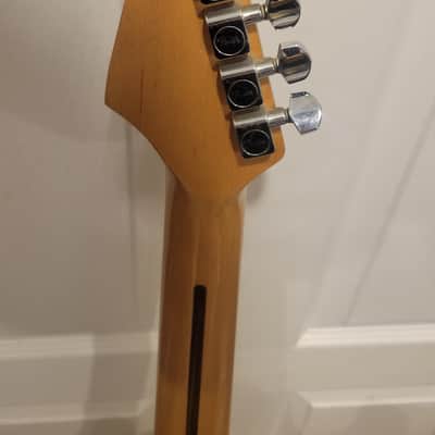 $850 Fender Stratocaster Electric Guitar - Made in Mexico - Two-Colour Sunburst image 5