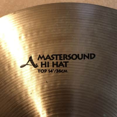 Zildjian 14" A Series Mastersound Hi-Hat Cymbals image 6