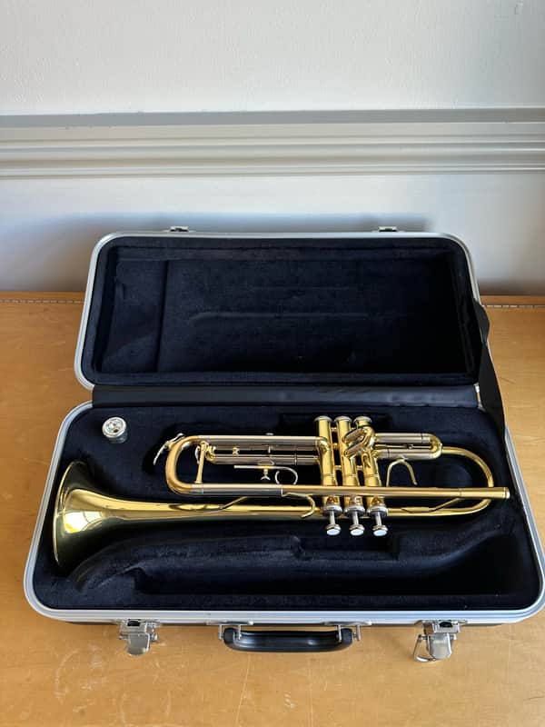 Jupiter JTR700A Standard Series Bb Trumpet 2010s - Clear-Lacquered Brass image 1
