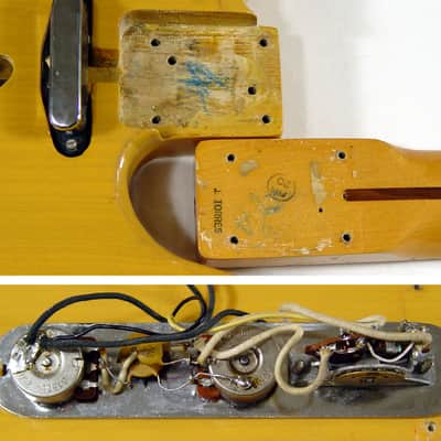 1982 Fender Telecaster '52 Reissue 1952 RI Fullerton 100% Original CLEAN w/ Tweed Case image 10