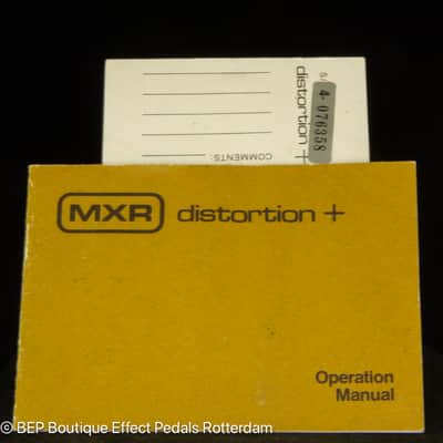 MXR Distortion + 1979 s/n 4-076358 made in the USA image 10