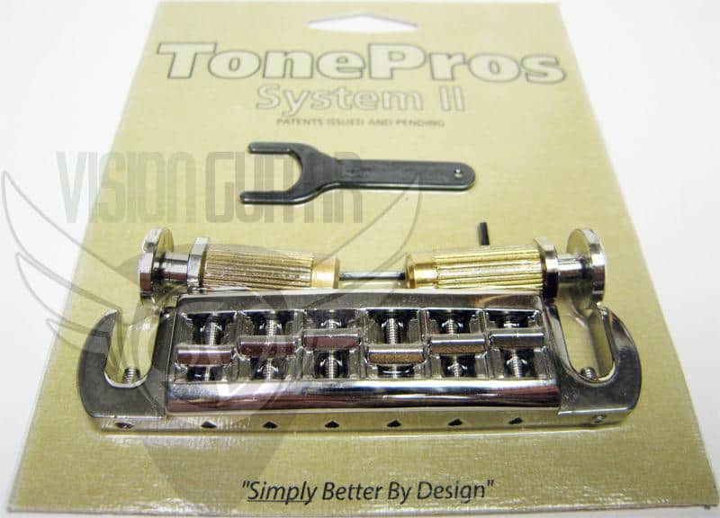 TonePros AVT2M-N Nickel PRS Large Studs Wraparound image 1