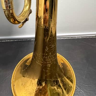 Vintage King Cleveland Superior 1940's - Brass Trumpet image 2