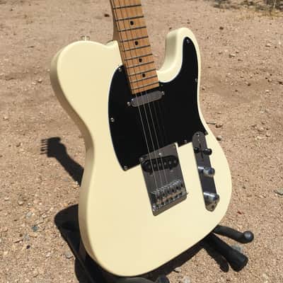 SX Guitar Telecaster, modified with Fender headstock & logo image 3