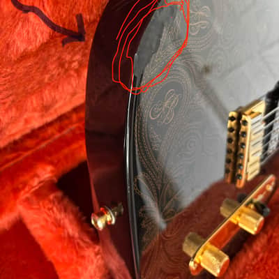 Fender James Burton US Signature Telecaster 1990 - 2006 - Black with Gold Paisley image 11