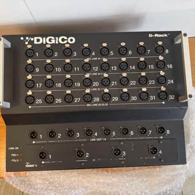 Digico D-Rack Optocore Stage Rack – 32 Input – w/ AES3 Expansion Card, worldwide shipping image 1