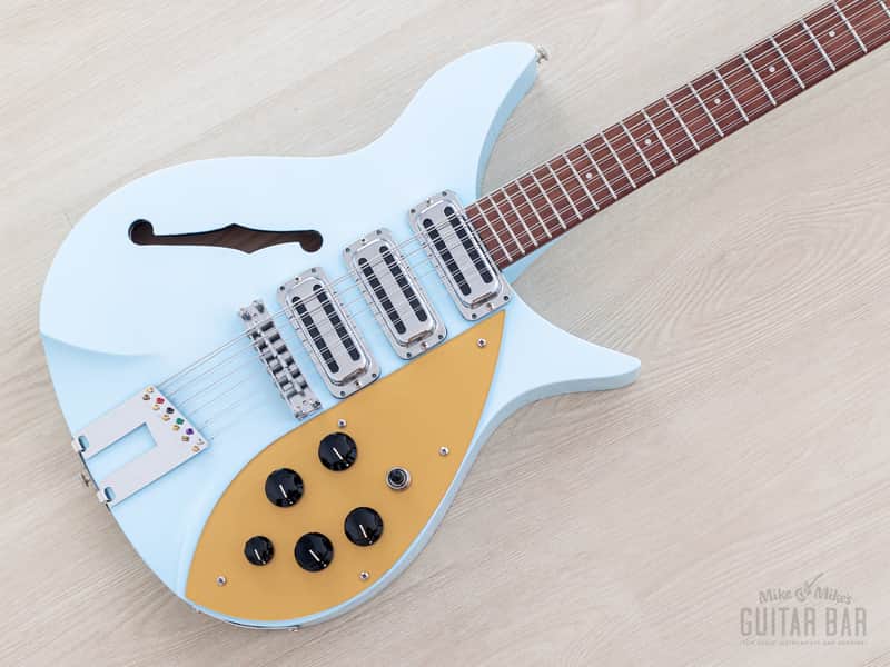 2004 Rickenbacker 325C58/12 12-String Blue Boy F Hole w/ Roger McGuinn Compressor & Case, 325/12 image 1