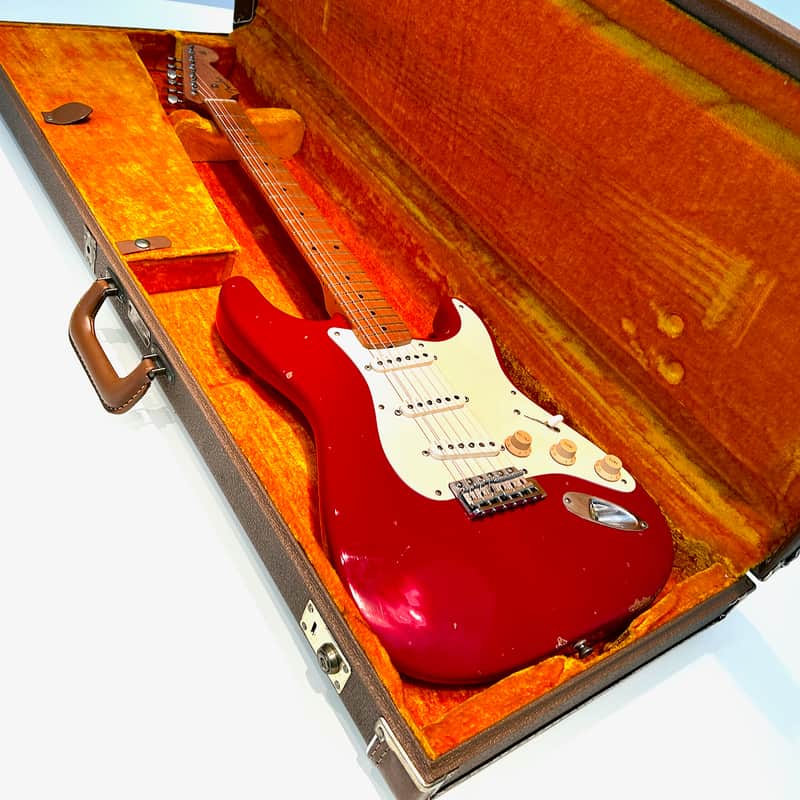 1996 Fender Cunetto Relic Stratocaster — Dakota Red — Norman’s Rare Guitars Special Run — John Cruz Neck image 1