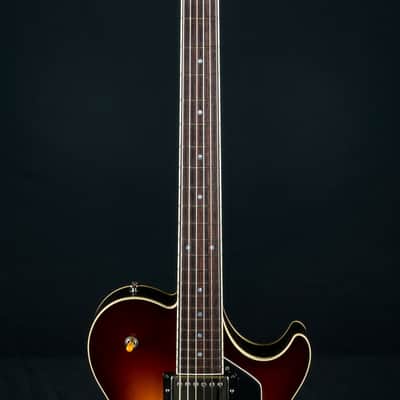 Collings SoCo Semi-Hollow Body European Spruce and and Mahogany Iced Tea Burst with Ron Ellis Pickups NEW image 10