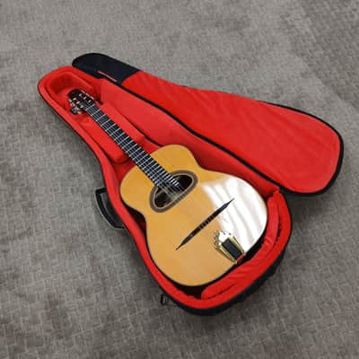2024 Shelley D Park Rare Non-Cutaway Gypsy Jazz w/ Structured Gig Bag image 17