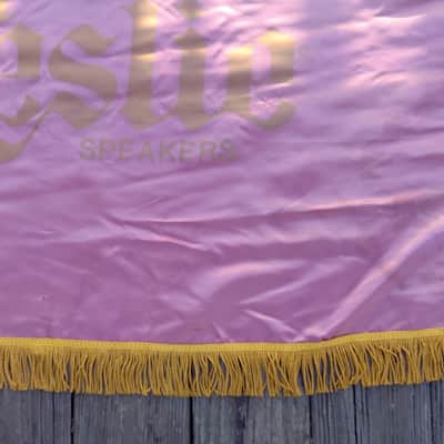 Vintage Late 1970's Leslie Speakers Music Store Dealer Banner! Extremely Rare, Original Display Sign! Hammond B3! image 5