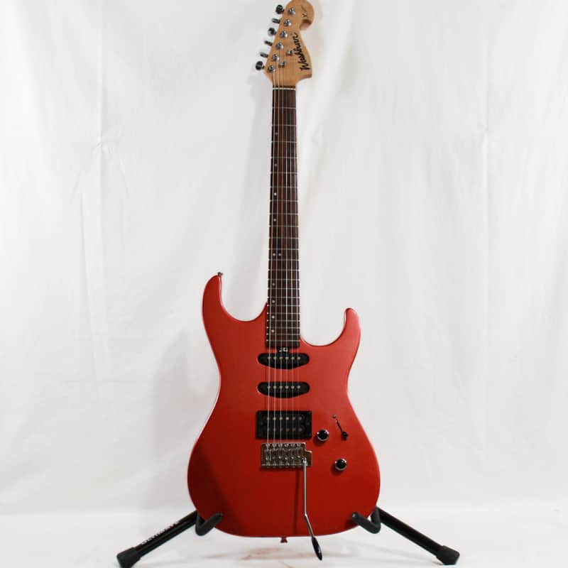 Washburn X-Series X10 HSS S Type Electric Guitar in Red image 1