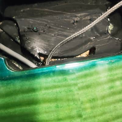 2013 Epiphone Tak Matsumoto DC Custom - (formerly) Aqua Blue image 14